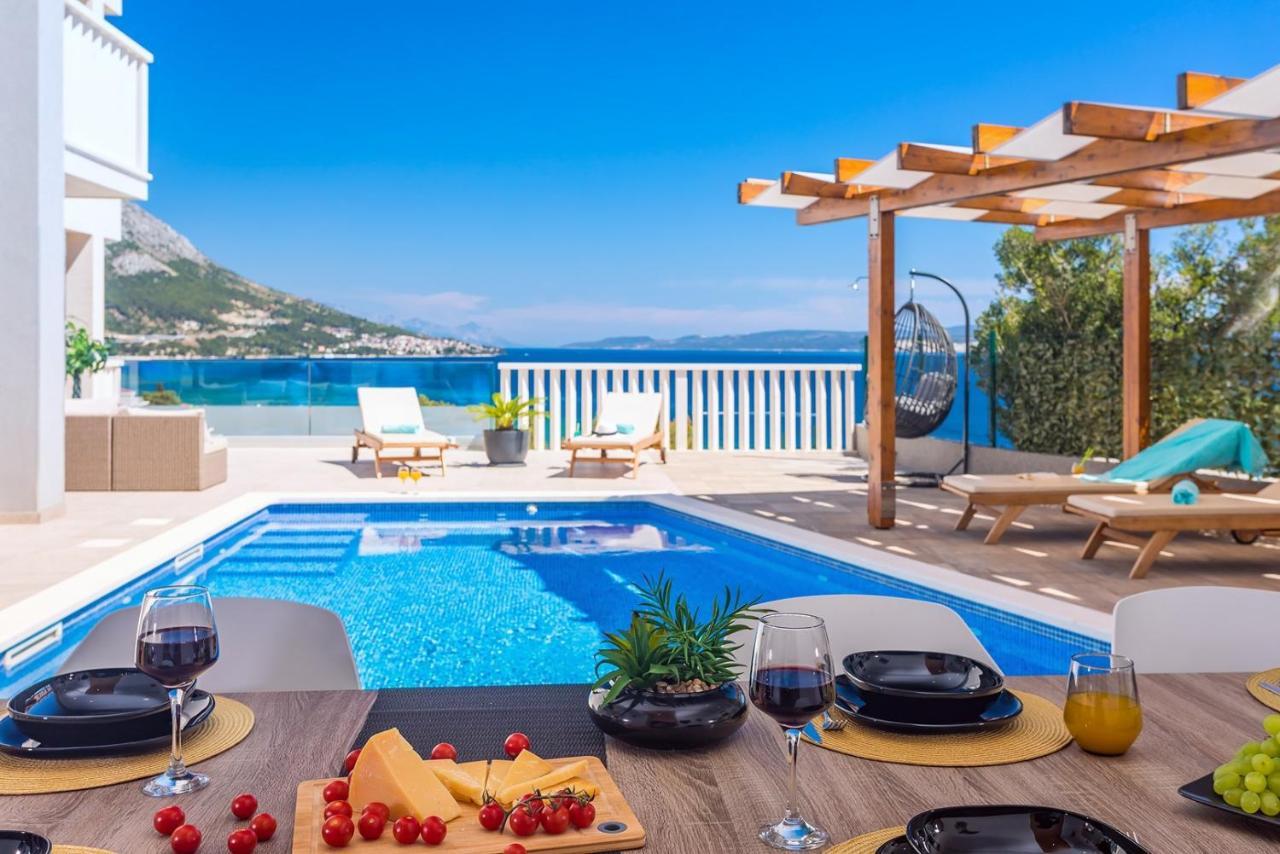 Villa Matan - Only 200M From The Sandy Beaches, Private 28M2 Pool Omis Ngoại thất bức ảnh