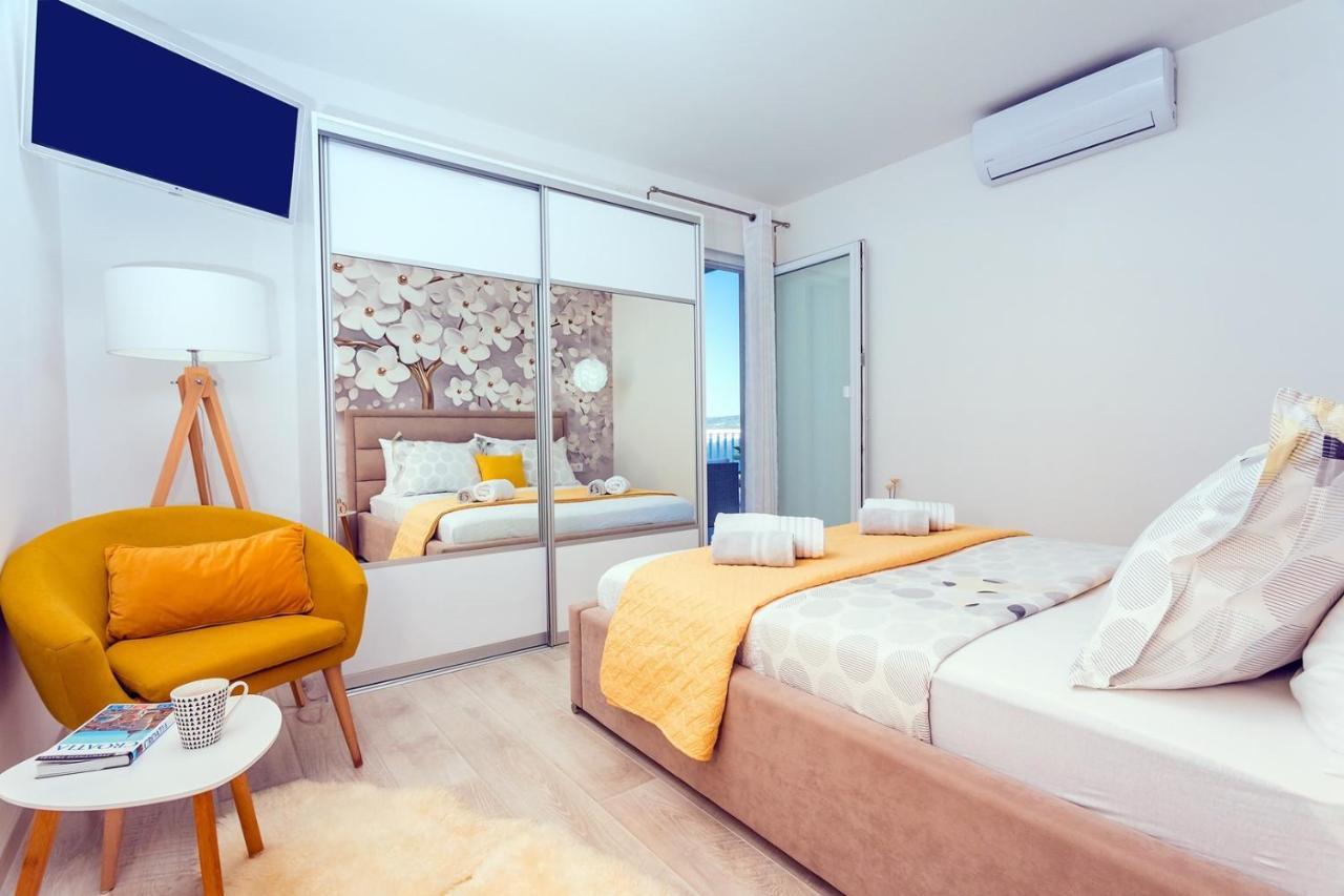 Villa Matan - Only 200M From The Sandy Beaches, Private 28M2 Pool Omis Ngoại thất bức ảnh