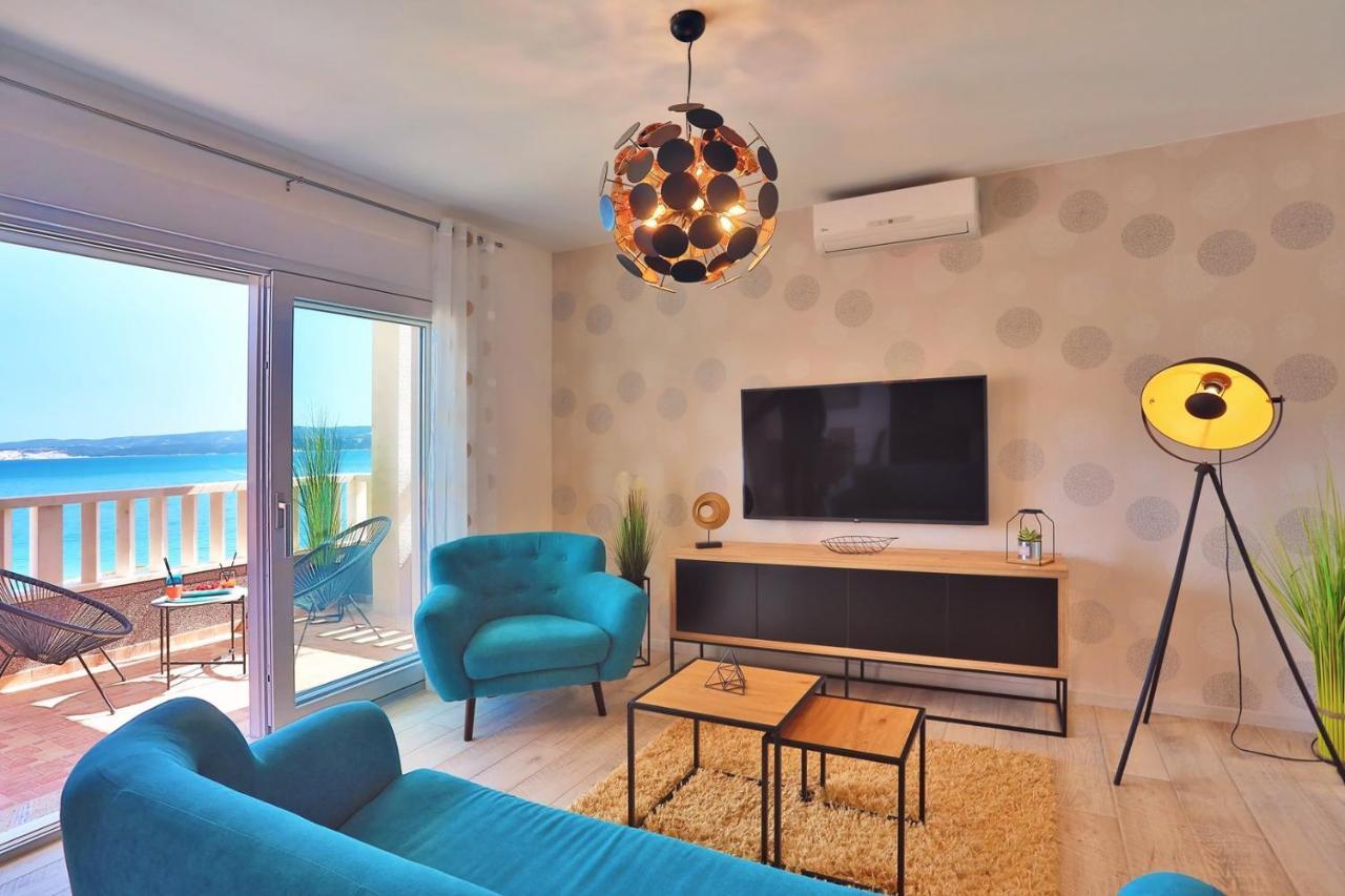 Villa Matan - Only 200M From The Sandy Beaches, Private 28M2 Pool Omis Ngoại thất bức ảnh